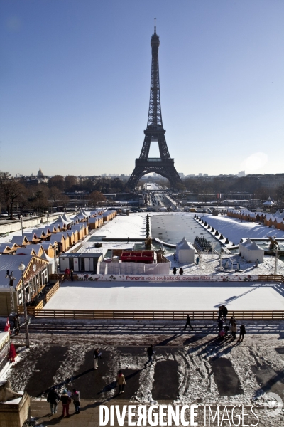 Paris sous la neige