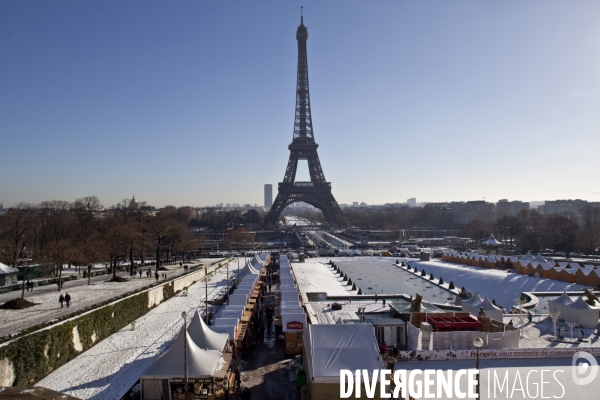 Paris sous la neige