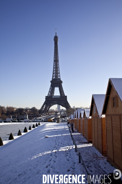 Paris sous la neige