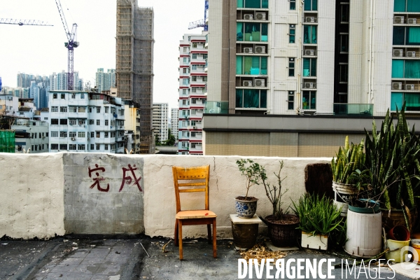 Rooftops et immeubles, Sham Sui Po, Hong Kong
