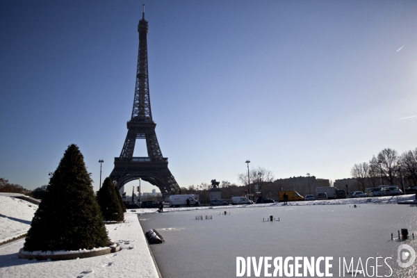 Paris sous la neige