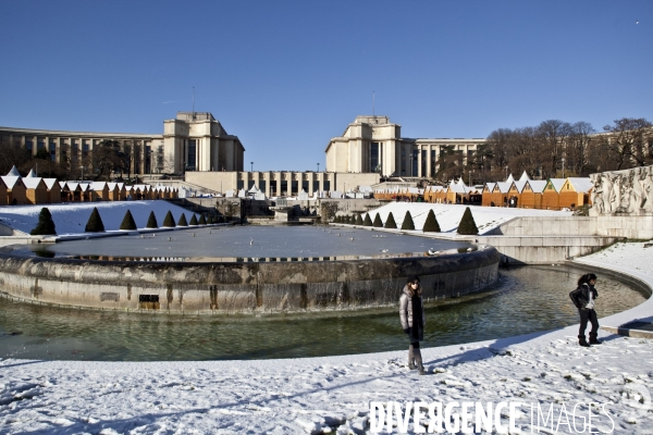 Paris sous la neige