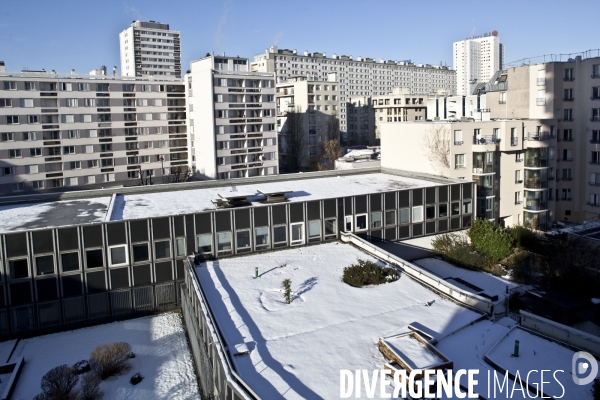 Paris sous la neige