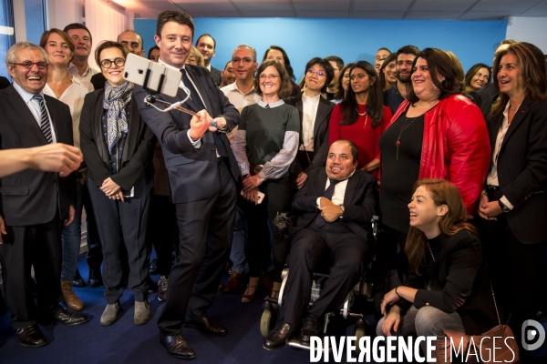 Benjamin GRIVEAUX présente les premiers candidats pour les municipales à Paris.