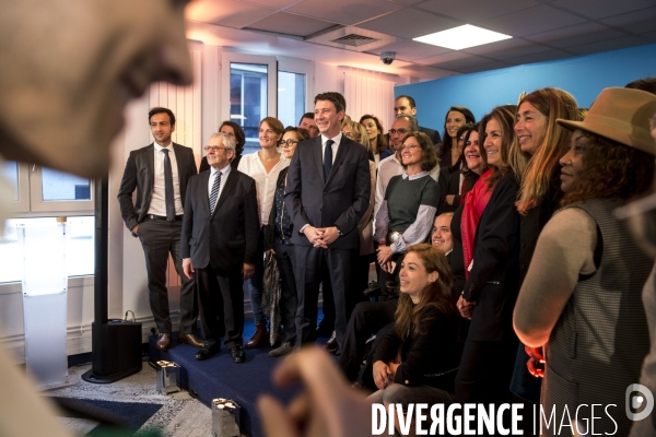 Benjamin GRIVEAUX présente les premiers candidats pour les municipales à Paris.