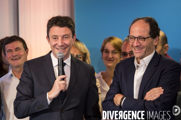 Benjamin GRIVEAUX présente les premiers candidats pour les municipales à Paris.