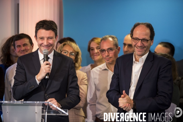 Benjamin GRIVEAUX présente les premiers candidats pour les municipales à Paris.