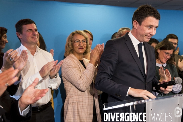 Benjamin GRIVEAUX présente les premiers candidats pour les municipales à Paris.