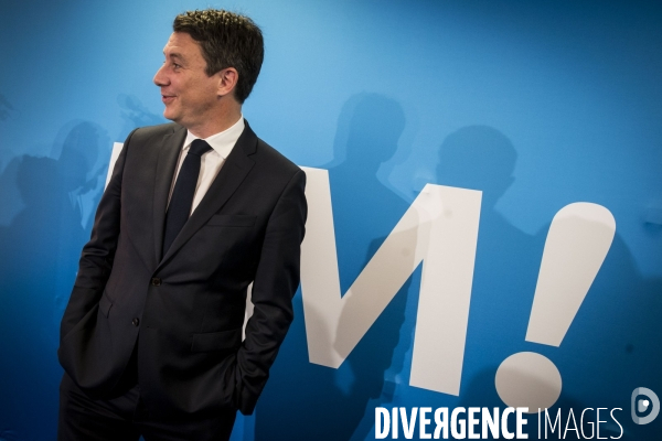 Benjamin GRIVEAUX présente les premiers candidats pour les municipales à Paris.