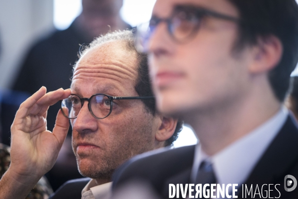 Benjamin GRIVEAUX présente les premiers candidats pour les municipales à Paris.