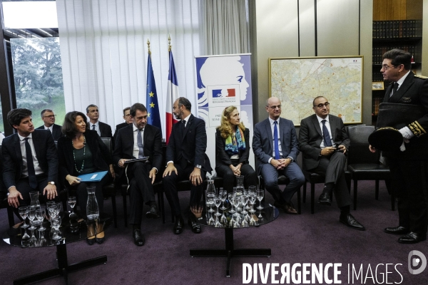 Edouard Philippe à la préfecture de Seine-Saint-Denis