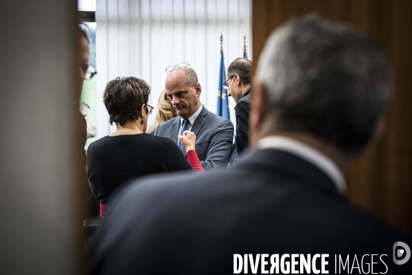 Edouard Philippe à la préfecture de Seine-Saint-Denis