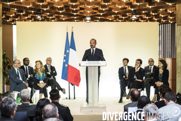 Edouard Philippe à la préfecture de Seine-Saint-Denis