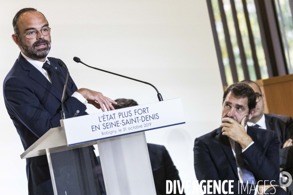 Edouard Philippe à la préfecture de Seine-Saint-Denis