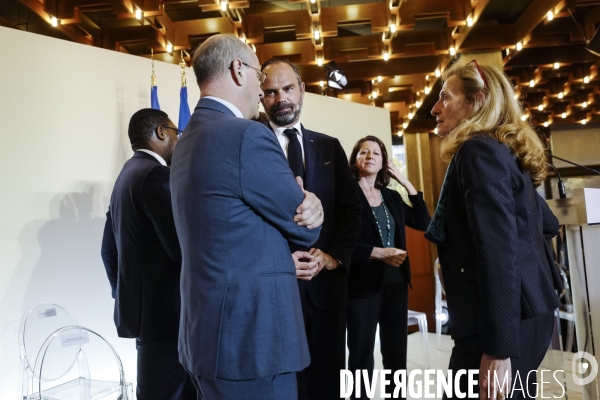 Edouard Philippe à la préfecture de Seine-Saint-Denis