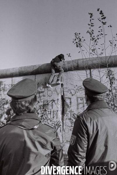 Chute du mur de Berlin en novembre 1989