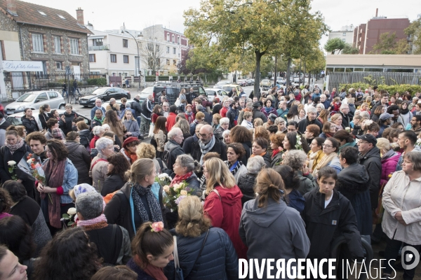 Marche blanche feminicide pour la 113eme victime.