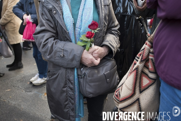 Marche blanche feminicide pour la 113eme victime.