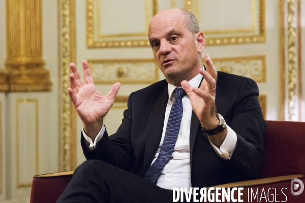 Jean-Michel BLANQUER, Ministre de l ¢ducation nationale et de la Jeunesse.