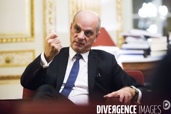 Jean-Michel BLANQUER, Ministre de l ¢ducation nationale et de la Jeunesse.