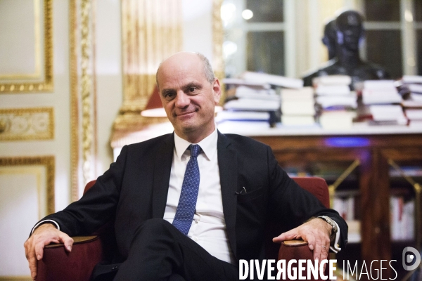 Jean-Michel BLANQUER, Ministre de l ¢ducation nationale et de la Jeunesse.