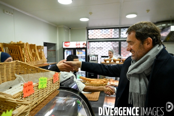 La Courneuve. Christophe Castaner, Laurent Nunez et Julien Denormandie.