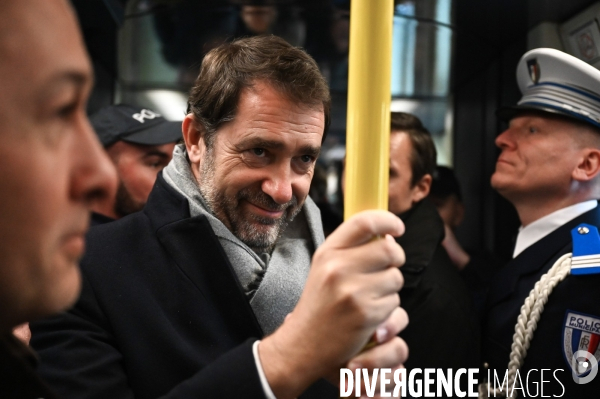 La Courneuve. Christophe Castaner, Laurent Nunez et Julien Denormandie.