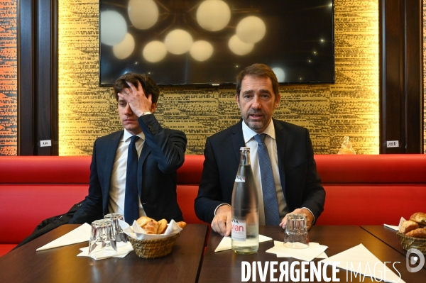 La Courneuve. Christophe Castaner, Laurent Nunez et Julien Denormandie.