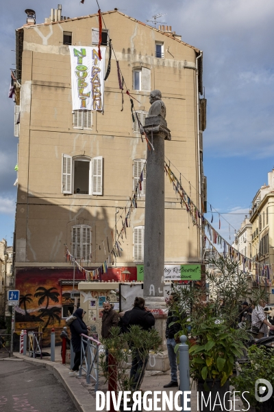 Rue d Aubagne Marseille, 1 an après.