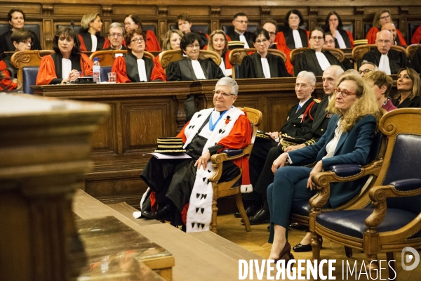 Audience d installation de Jean-Michel Hayat, nouveau Premier Président de la cour d appel de Paris