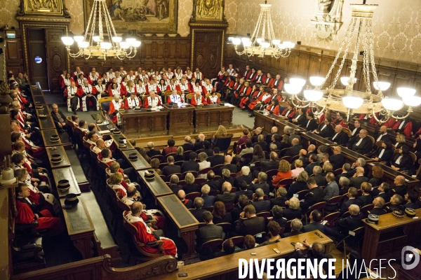 Audience d installation de Jean-Michel Hayat, nouveau Premier Président de la cour d appel de Paris