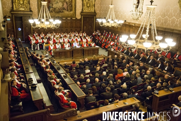 Audience d installation de Jean-Michel Hayat, nouveau Premier Président de la cour d appel de Paris