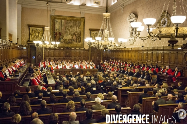 Audience d installation de Jean-Michel Hayat, nouveau Premier Président de la cour d appel de Paris