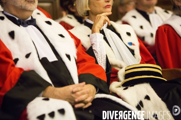 Audience d installation de Jean-Michel Hayat, nouveau Premier Président de la cour d appel de Paris