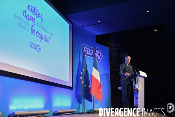 Lancement de la privatisation de la Française des Jeux