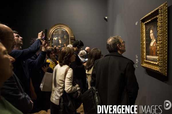 L exposition Léonard de VINCI au Musée du Louvre.