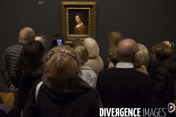 L exposition Léonard de VINCI au Musée du Louvre.