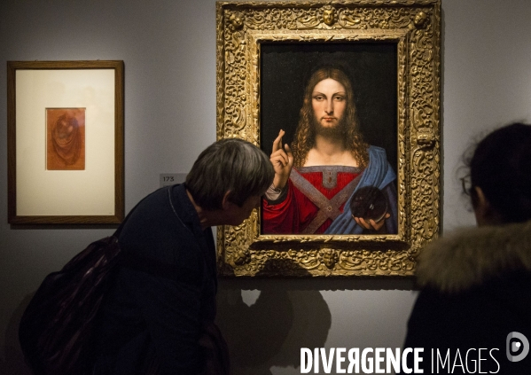 L exposition Léonard de VINCI au Musée du Louvre.