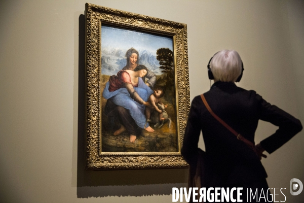 L exposition Léonard de VINCI au Musée du Louvre.