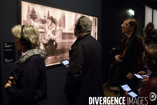 L exposition Léonard de VINCI au Musée du Louvre.