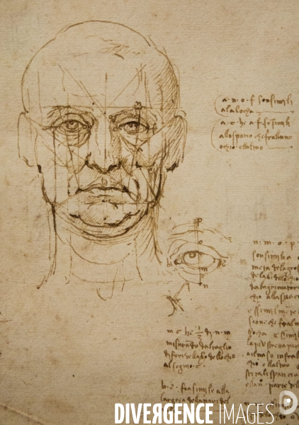 L exposition Léonard de VINCI au Musée du Louvre.