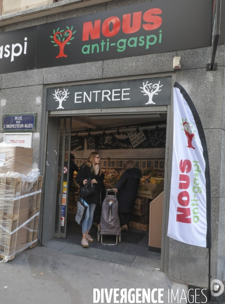 Le premier magasin nous anti-gaspi ouvre ses portes a paris