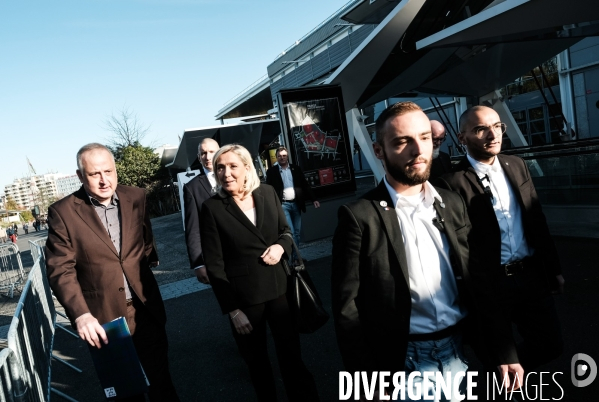 Marine le pen au salon made in france 2019