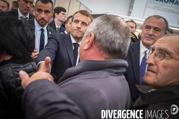 Emmanuel Macron à Clermont et Cournon-d Auvergne