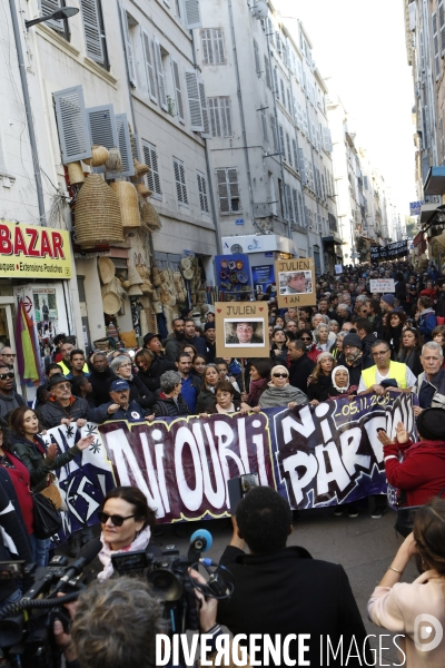 Marche de la honte à Marseille