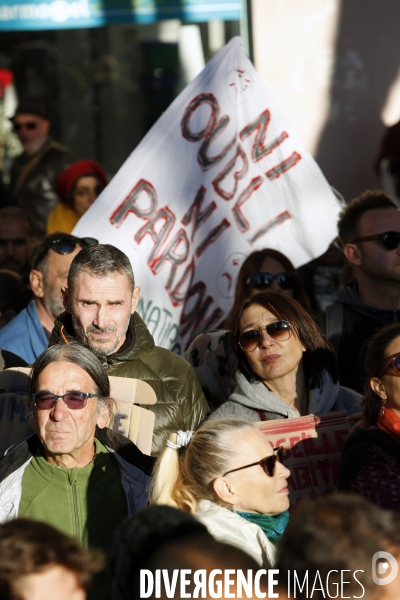 Marche de la honte à Marseille