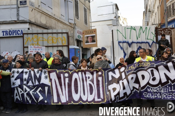 Marche de la honte à Marseille