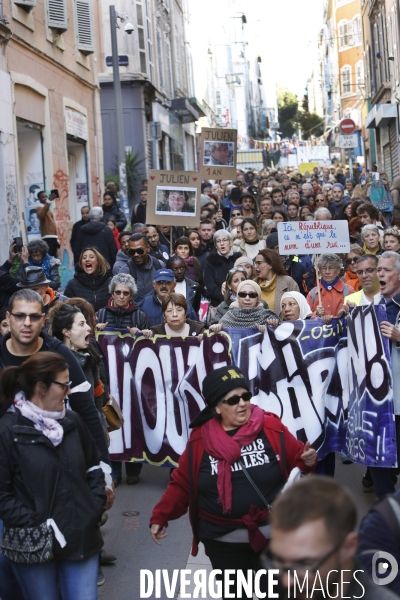 Marche de la honte à Marseille