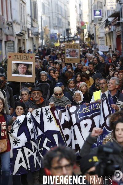 Marche de la honte à Marseille