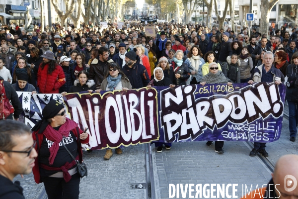 Marche de la honte à Marseille